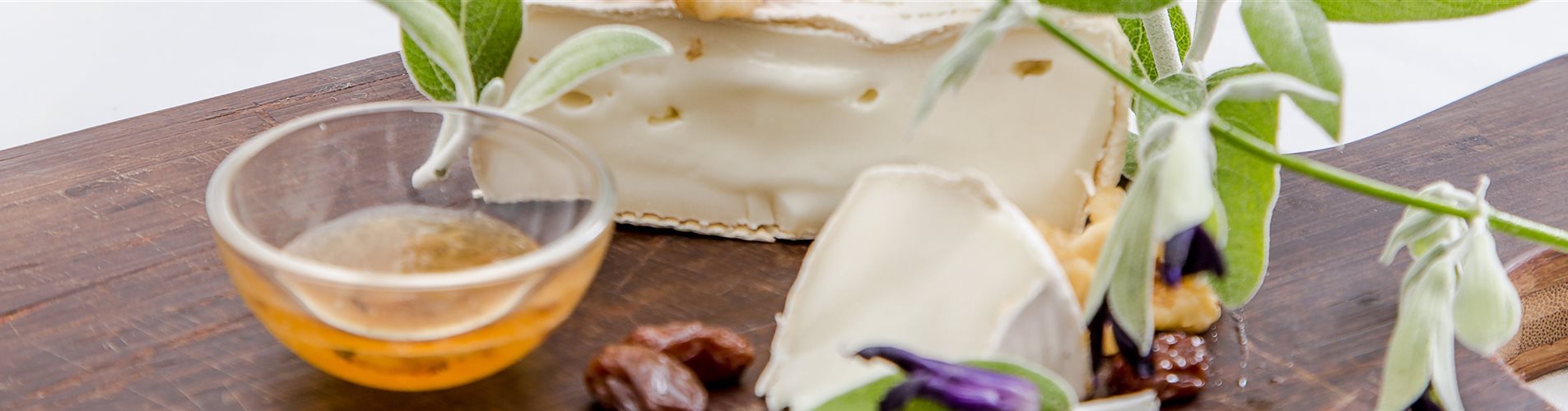 Salbeihonig mit Käse