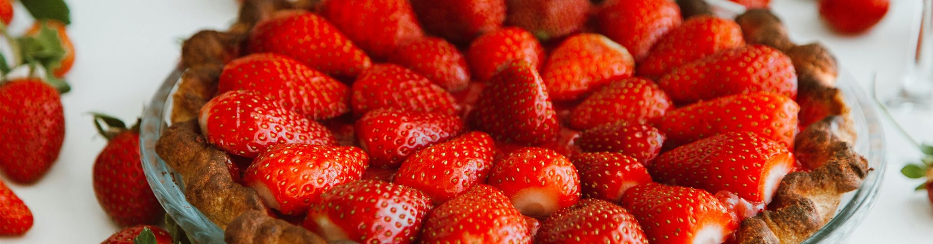 Erdbeerkuchen