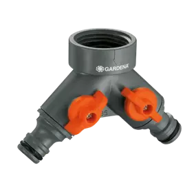 2-Wege-Ventil 1 Wasserhahn mit 33,3 mm