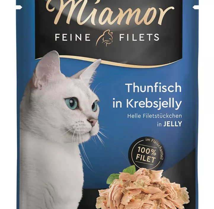 Filets Thunfisch in Krebsjelly