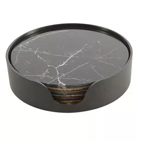 Glasuntersetzer Marble 4-teilig