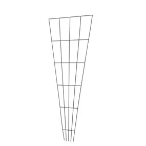 Metall-Gitterspalier V-förmig