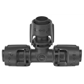 Micro-Drip-System T-Stück 13mm 1/2, 2er-Packung