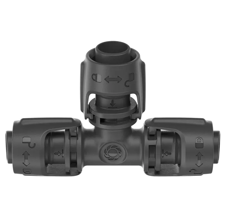 Micro-Drip-System T-Stück 13mm 1/2, 2er-Packung