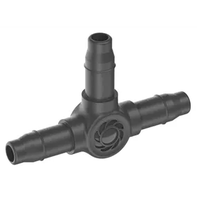 Micro-Drip-System T-Stück 4,6mm 3/16, 10er-Packung
