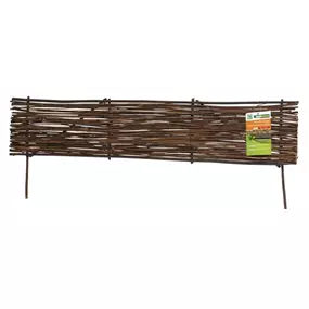 Beeteinfassung Weide, 5 teilig
