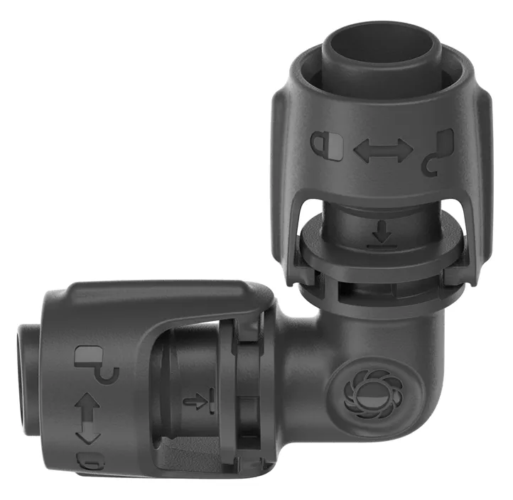 Micro-Drip-System L-Stück 13mm 1/2, 2er-Packung