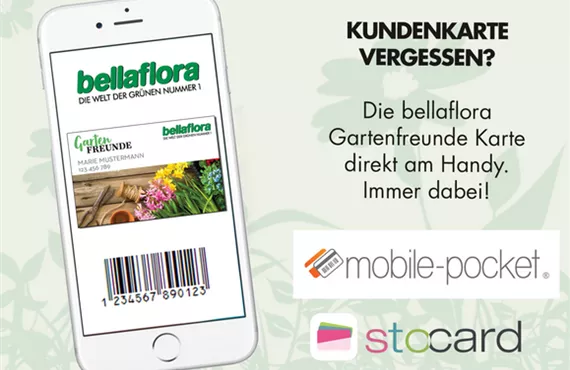 Gartenfreunde mobile Kundenkarte