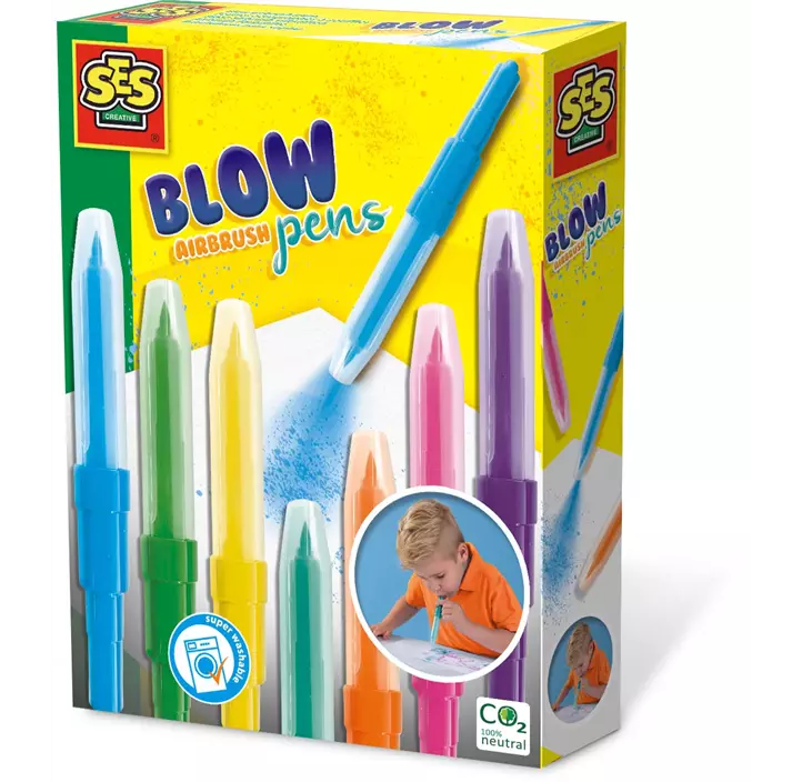 Airbrush Farbstifte, 7 Farben