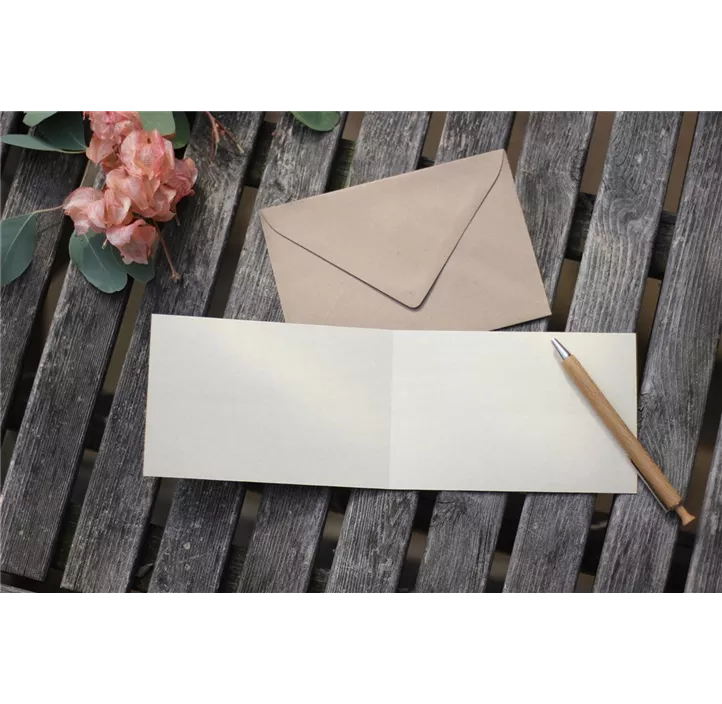 Holzgrußkarte - 60. Geburtstag