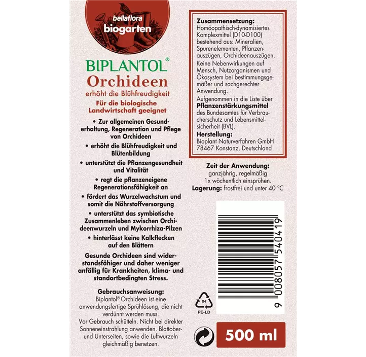 BIPLANTOL® Orchidee anwendungsfertig