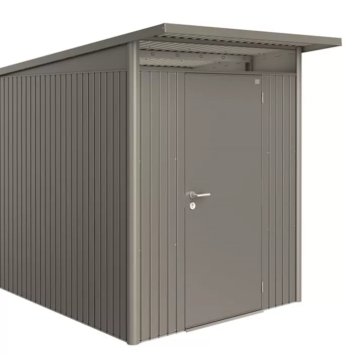 Gerätehaus AvantGarde A2 quarzgrau mit Standardtür