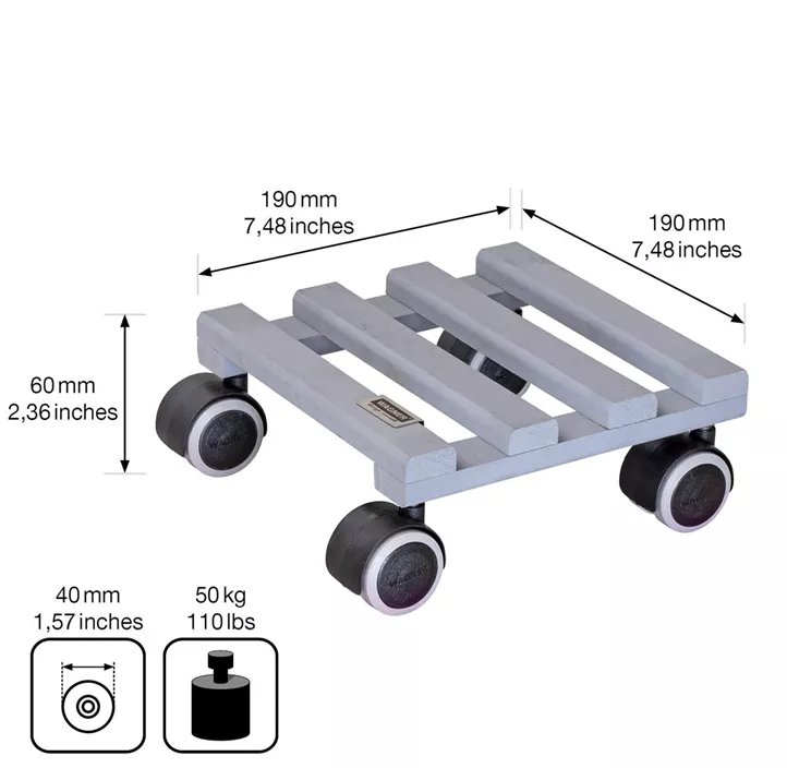 Multi Roller Creo quadratisch