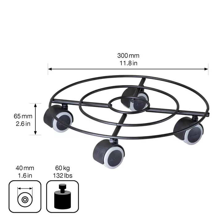 Multi Roller Stahldraht rund für harte/sensible Böden