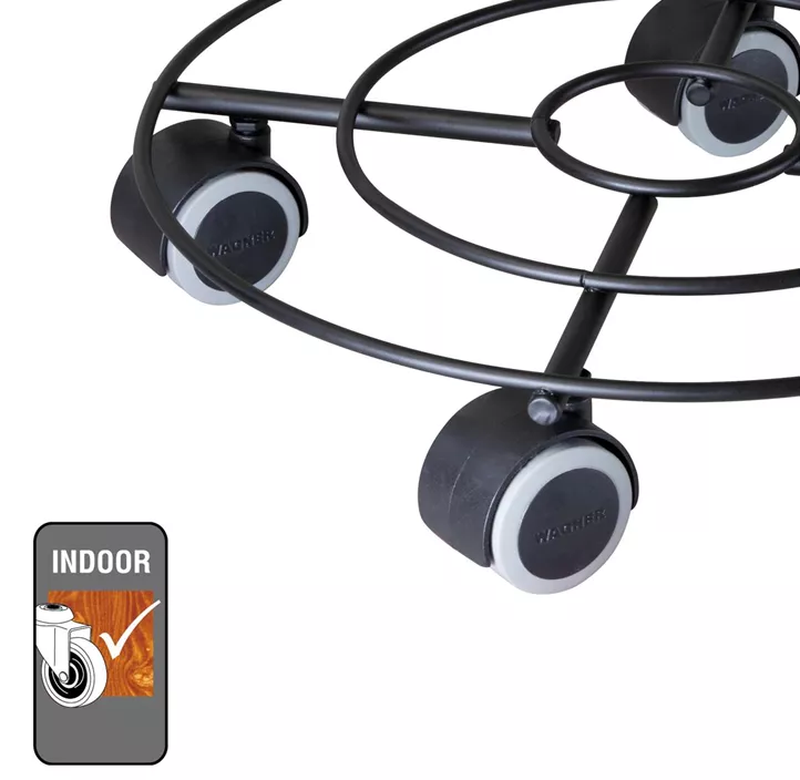 Multi Roller Stahldraht rund für harte/sensible Böden