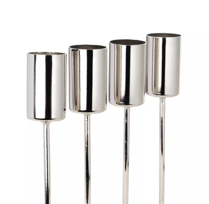 Kerzenstecker für Stabkerzen 4er Packung