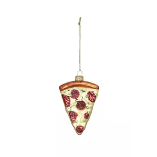 Glasfigur Pizza