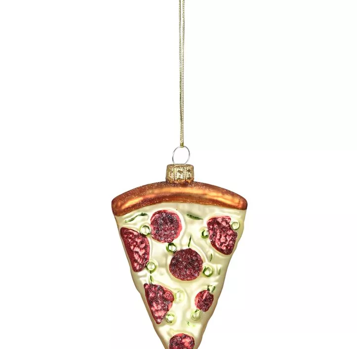 Glasfigur Pizza