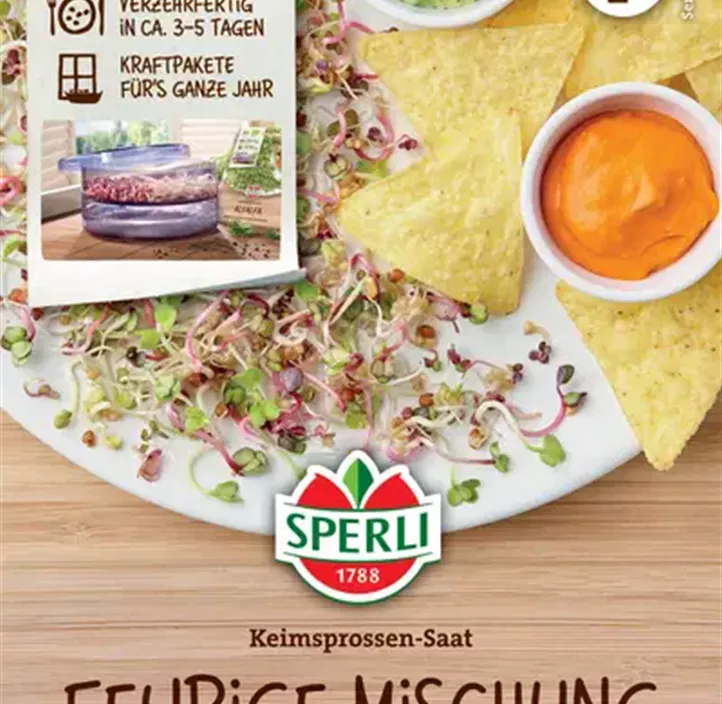 BIO Keimsprossen-Saat Feurige Mischung