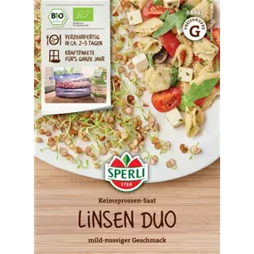 BIO Keimsprossen-Saat Linsen Duo