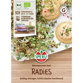 BIO Keimsprossen-Saat Radieschen