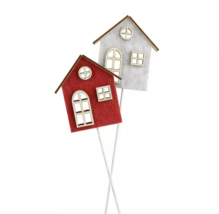 Stecker Haus aus Filz
