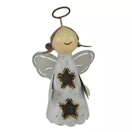 Engel Angela mit Schein und Sternen