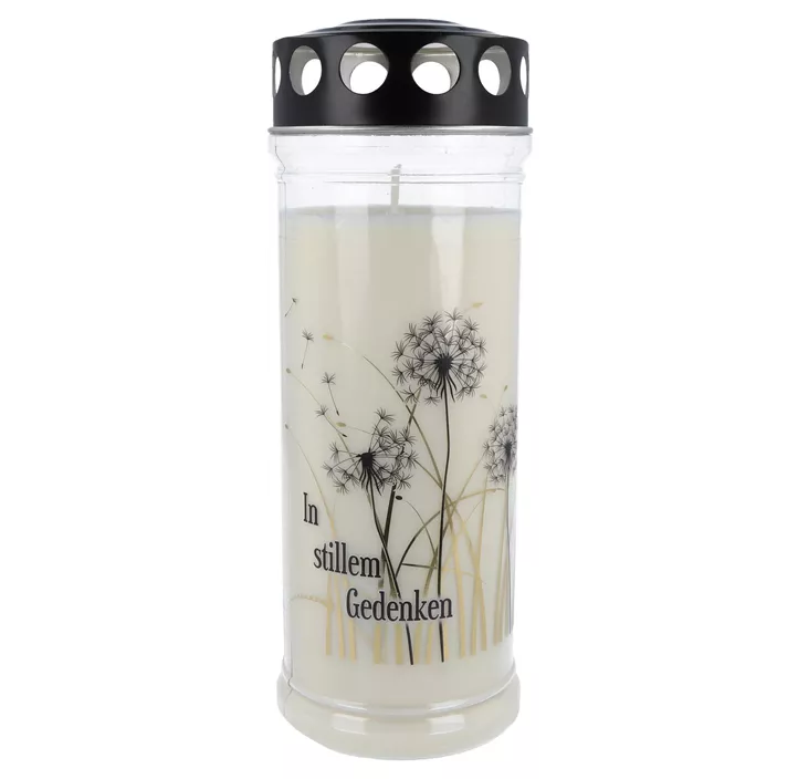 Grablicht Premium 7 Tage Motivlicht Black transparent
