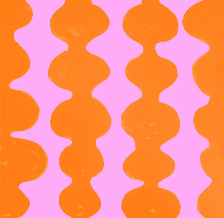 Serviette, Colour Waves