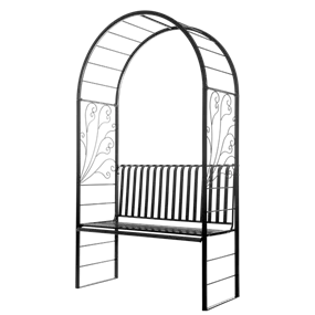 Rosenbogen Bidasoa mit Bank im Karton (Versandartikel)