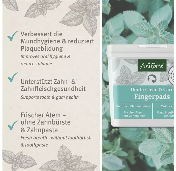 AniForte® Denta Clean & Care Fingerpads 50 Stk