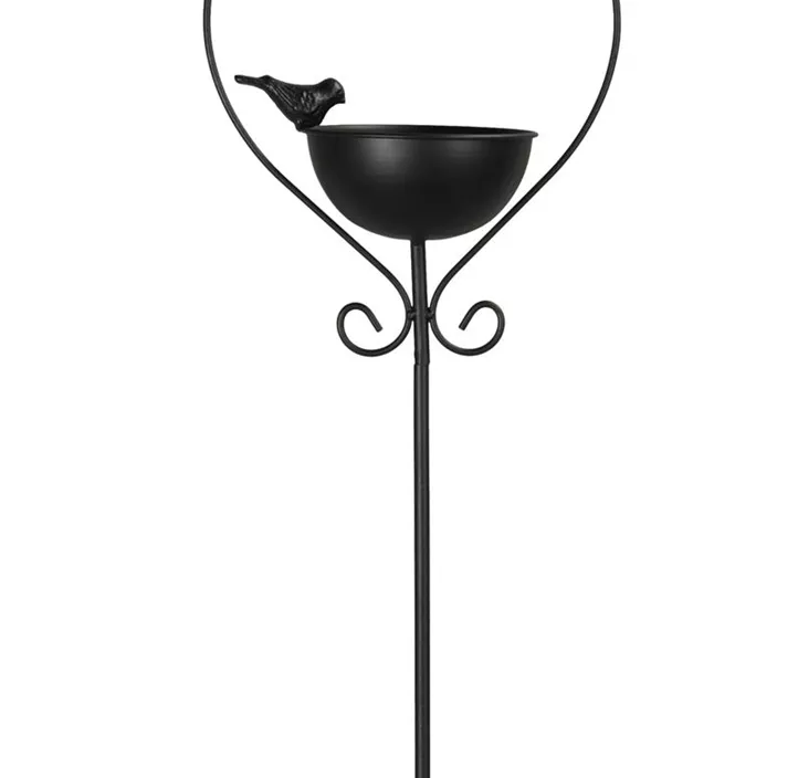 Vogeltränke Herz am Stab