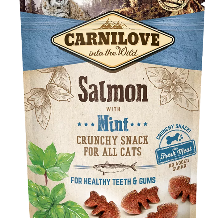 Carnilove Cat CrunSnack Lachs Minze