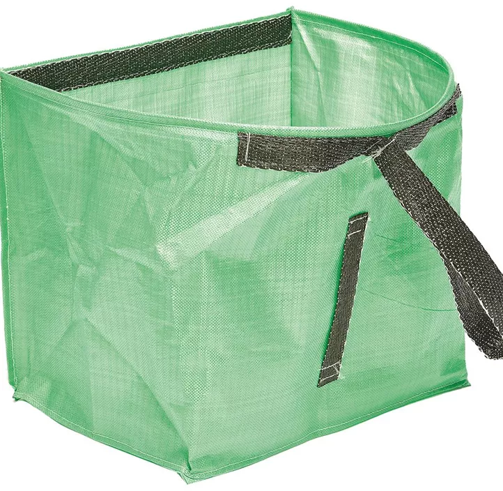 Laubsack selbststehend, halbrund mit 4 Griffe, 200Liter