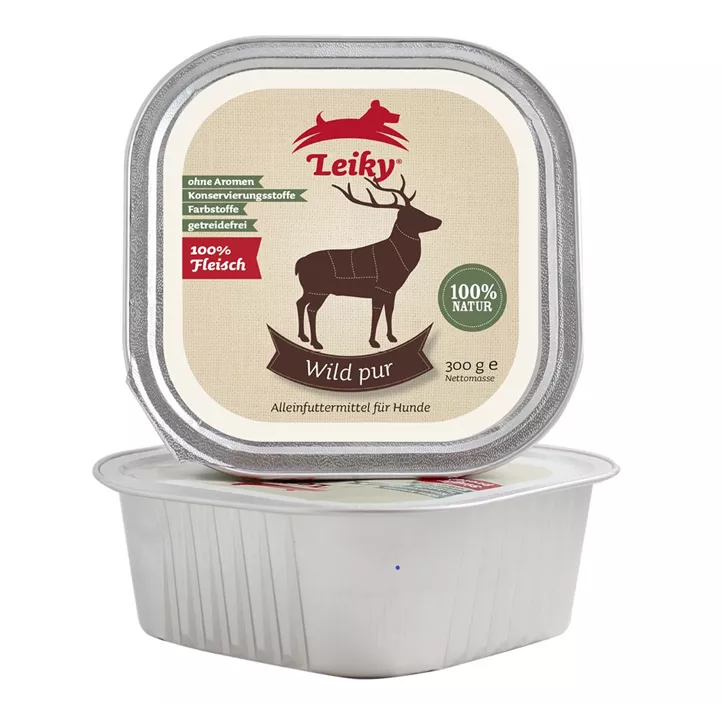 Leiky Nassfutter Wild