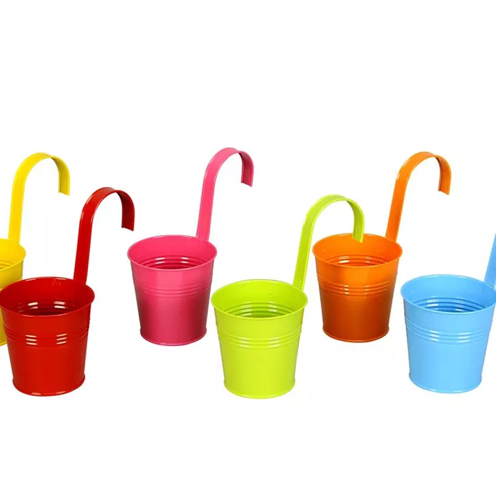 Topf mit Henkel bunt