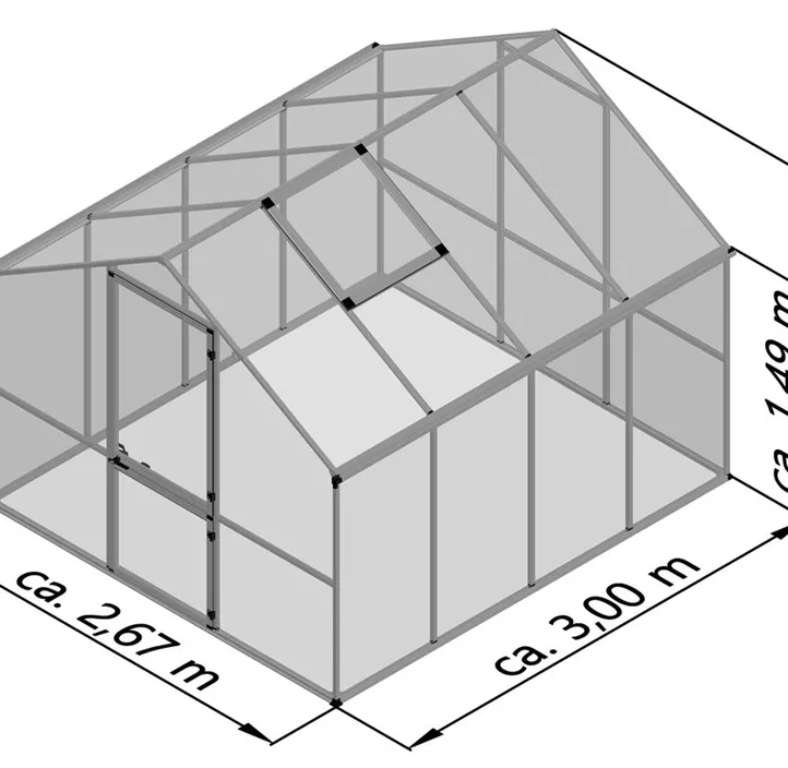 Gewächshaus Enzian IV