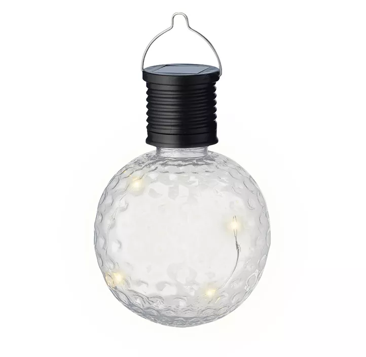 Solar Birne mit Noppenmuster