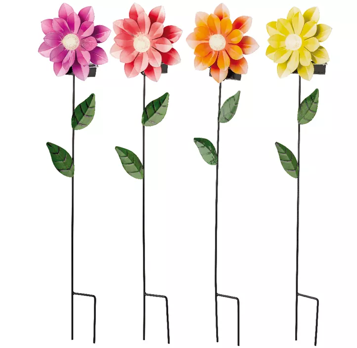 Solar Blumen, 4 Farben