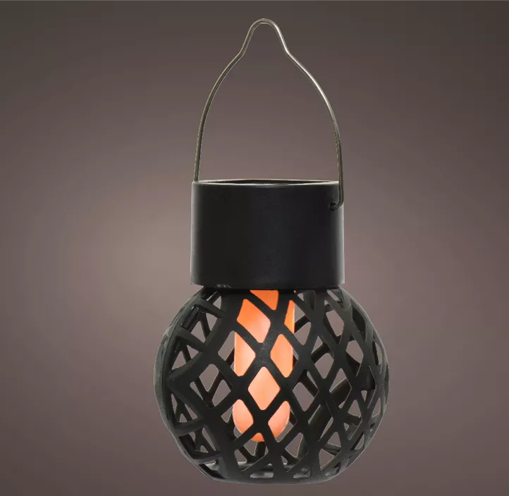 Solar Hänge-Lampe mit Flacker-Effekt