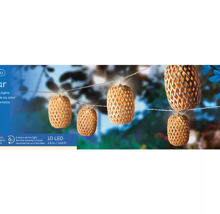 Solar Lichterkette Boho