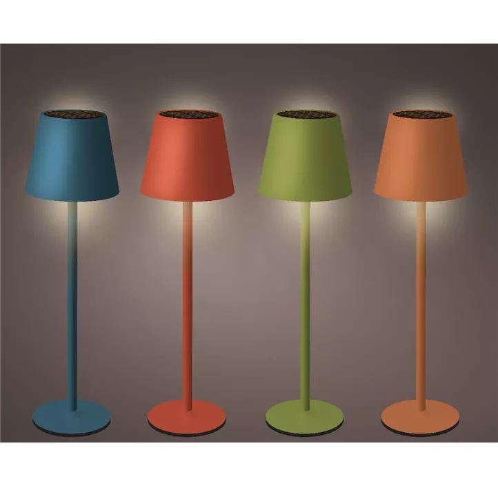 Solar Tischlampe färbig