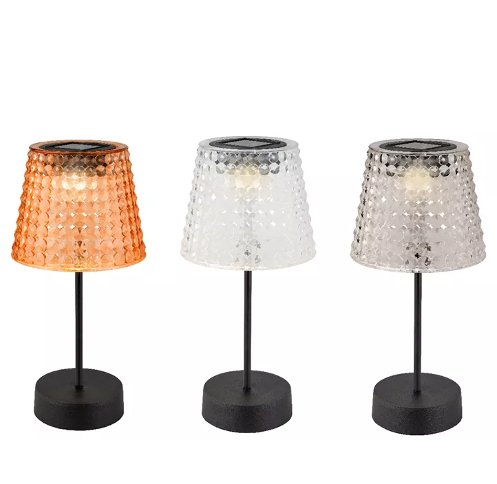 Solar Tischlampe retro