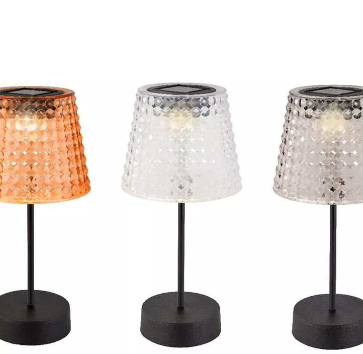 Solar Tischlampe retro