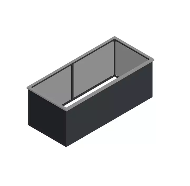 Schneckenkante für Aluminium-Hochbeet 210