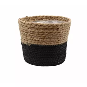 Korb Seegras, braun-schwarz
