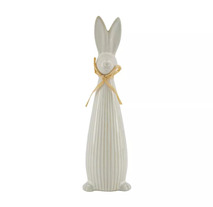 Hase aus Porzellan, länglich