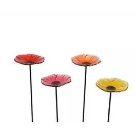 Gartenstecker aus Glas