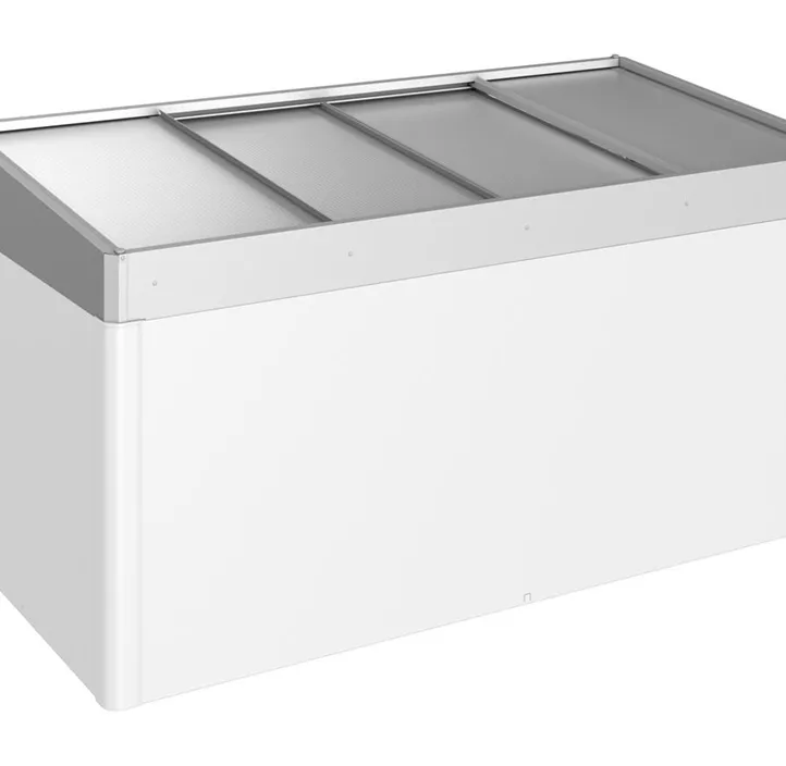 Frühbeetaufsatz HochBeet 2x1 silber