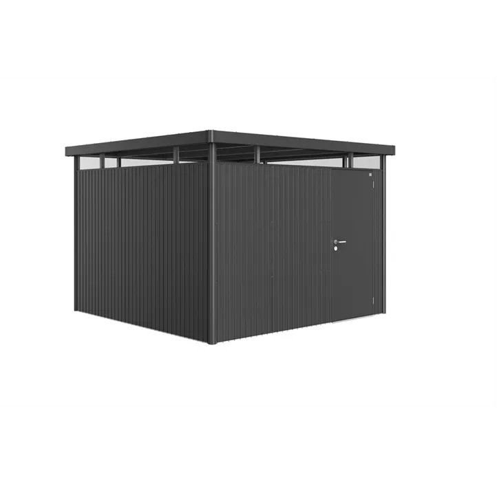 Gerätehaus HighLine H6 dunkelgrau, Standardtür
